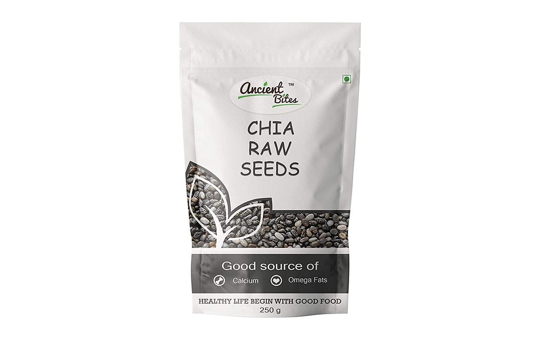 Ancient Bites Chia Raw Seeds    Pack  250 grams